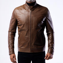 Load image into Gallery viewer, Lambskin Minimalist Jacket
