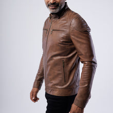 Load image into Gallery viewer, COW LEATHER ANTIQUE JACKET
