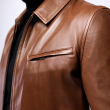 Load image into Gallery viewer, Lambskin Classic Collar Jacket
