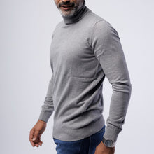 Load image into Gallery viewer, TURTLENECK COTTON PULLOVER
