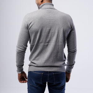 TURTLENECK COTTON PULLOVER