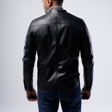 Load image into Gallery viewer, LAMB LEATHER RACER JACKET
