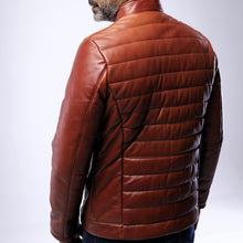 Load image into Gallery viewer, Lambskin Puffer Jacket
