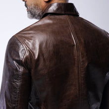 Load image into Gallery viewer, LAMB LEATHER CLASSIC COLLAR JACKET
