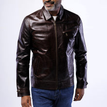 Load image into Gallery viewer, Lambskin Classic Collar Jacket
