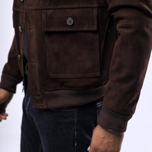 Load image into Gallery viewer, Goat Suede Pilot Jacket
