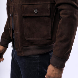 Goat Suede Pilot Jacket