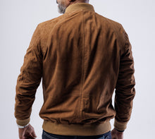 Load image into Gallery viewer, GOAT SUEDE BOMBER JACKET
