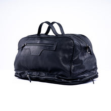 Load image into Gallery viewer, Calf Leather Duffle Bag - Black
