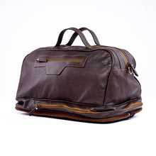 Load image into Gallery viewer, Calf Leather Duffle Bag - Brown
