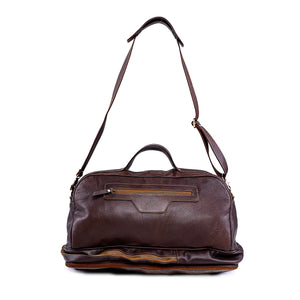 Calf Leather Duffle Bag - Brown