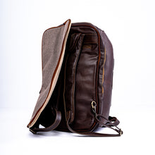 Load image into Gallery viewer, Calf Leather Duffle Bag - Brown
