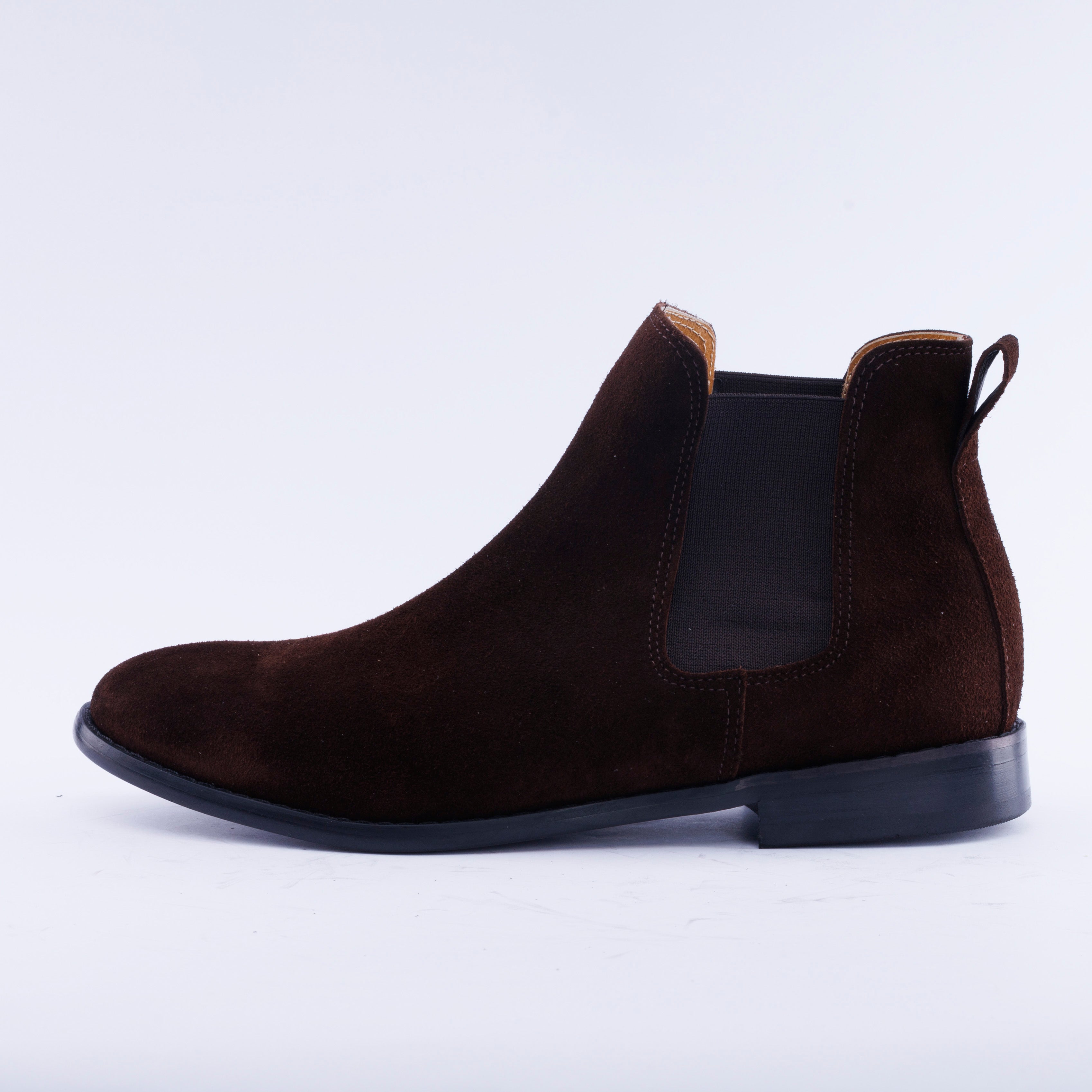 Calf Suede Chelsea Boots