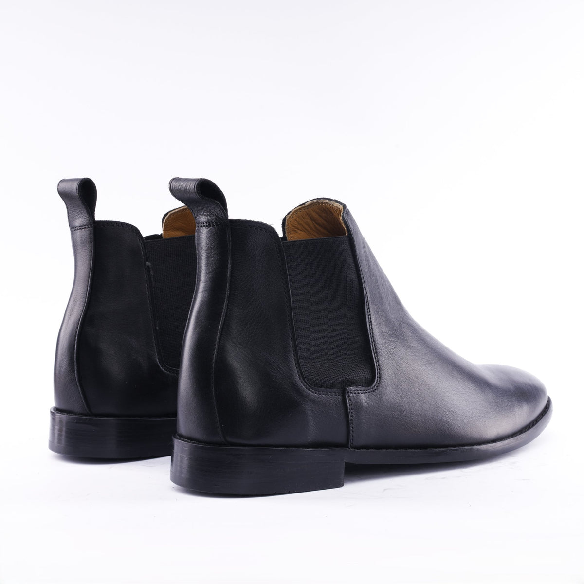 Calfskin Leather Chelsea Boot