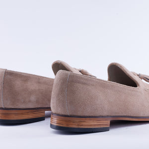 Luxe Calf Suede Tassel Loafers