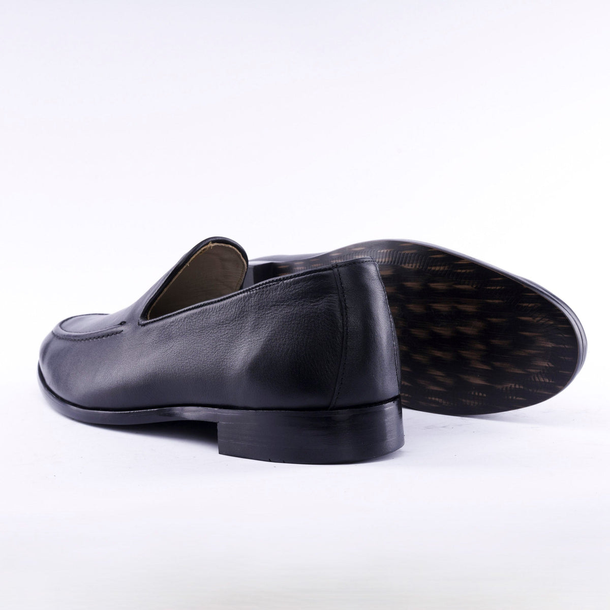 Belgian Leather Slip-On Loafer