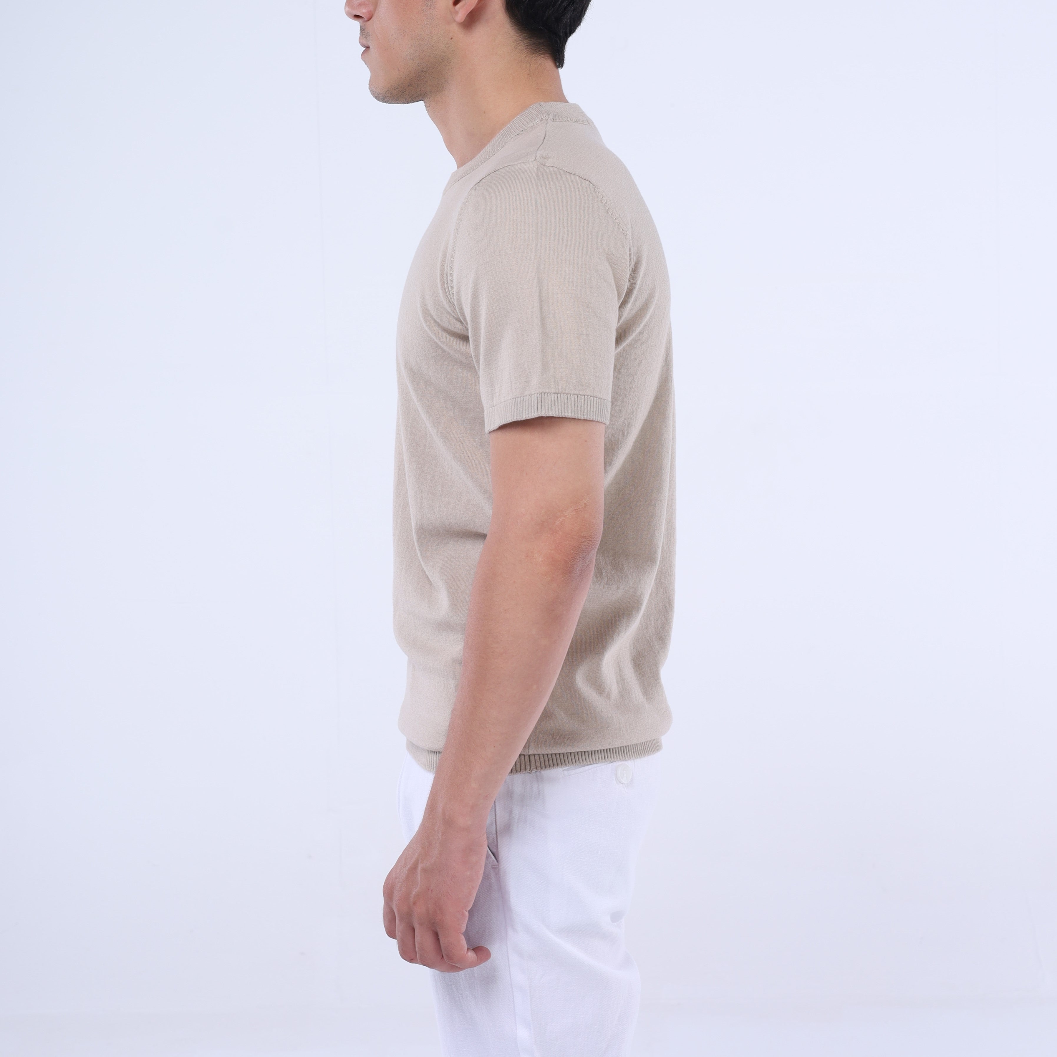 تي شيرت CloudKnit Crew من SOLID Essentials