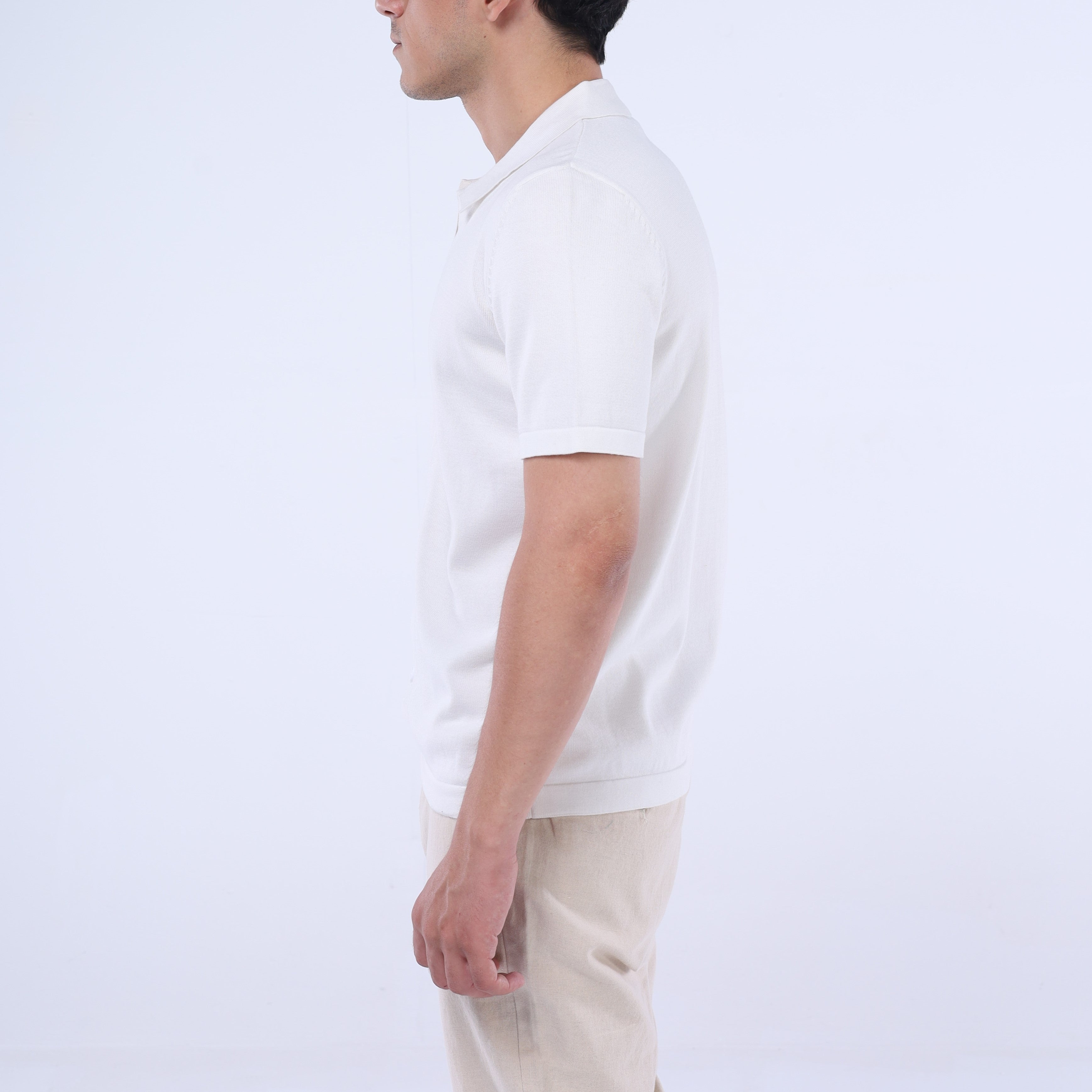 قميص Knit-Layer™ بأكمام قصيرة