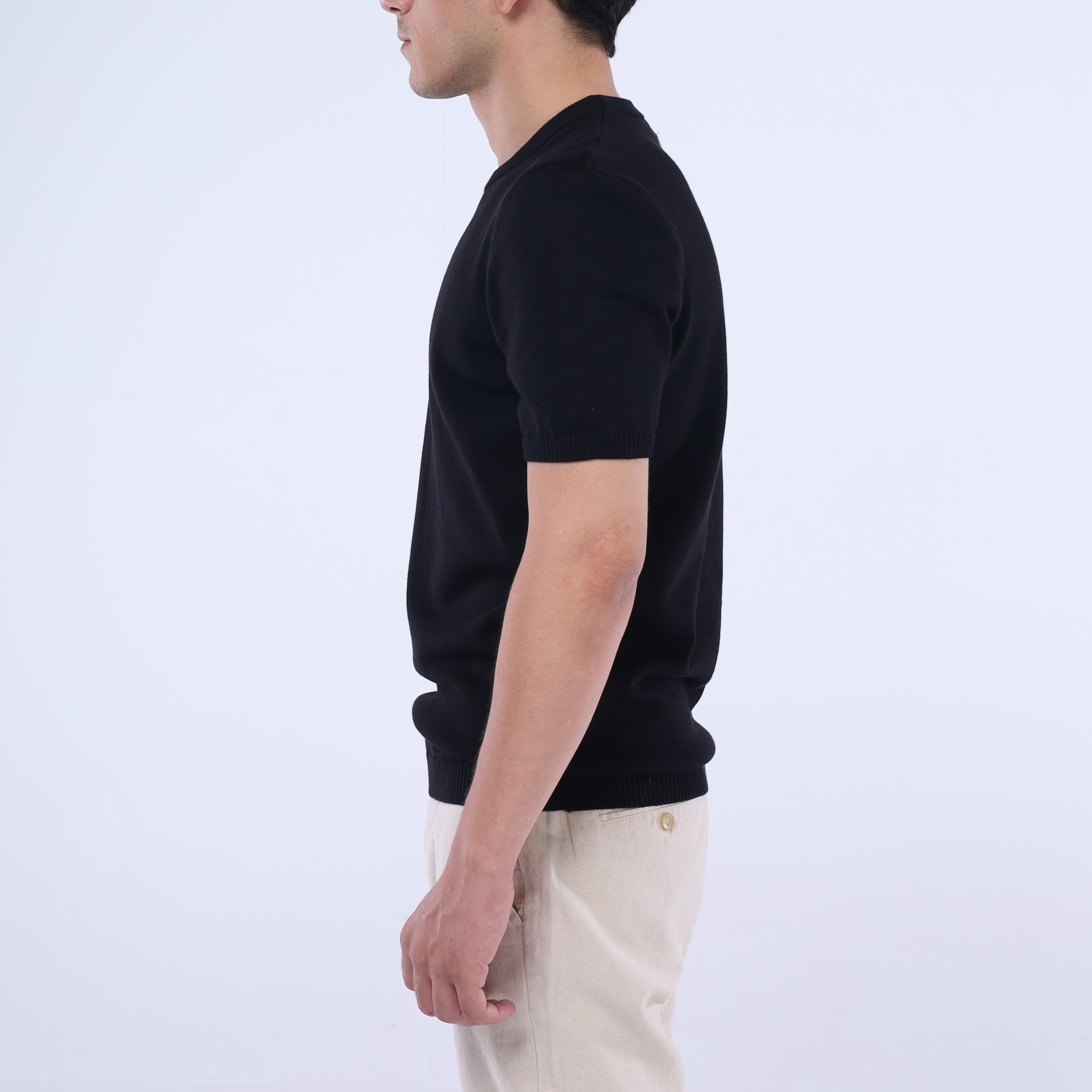 تي شيرت CloudKnit Crew من SOLID Essentials