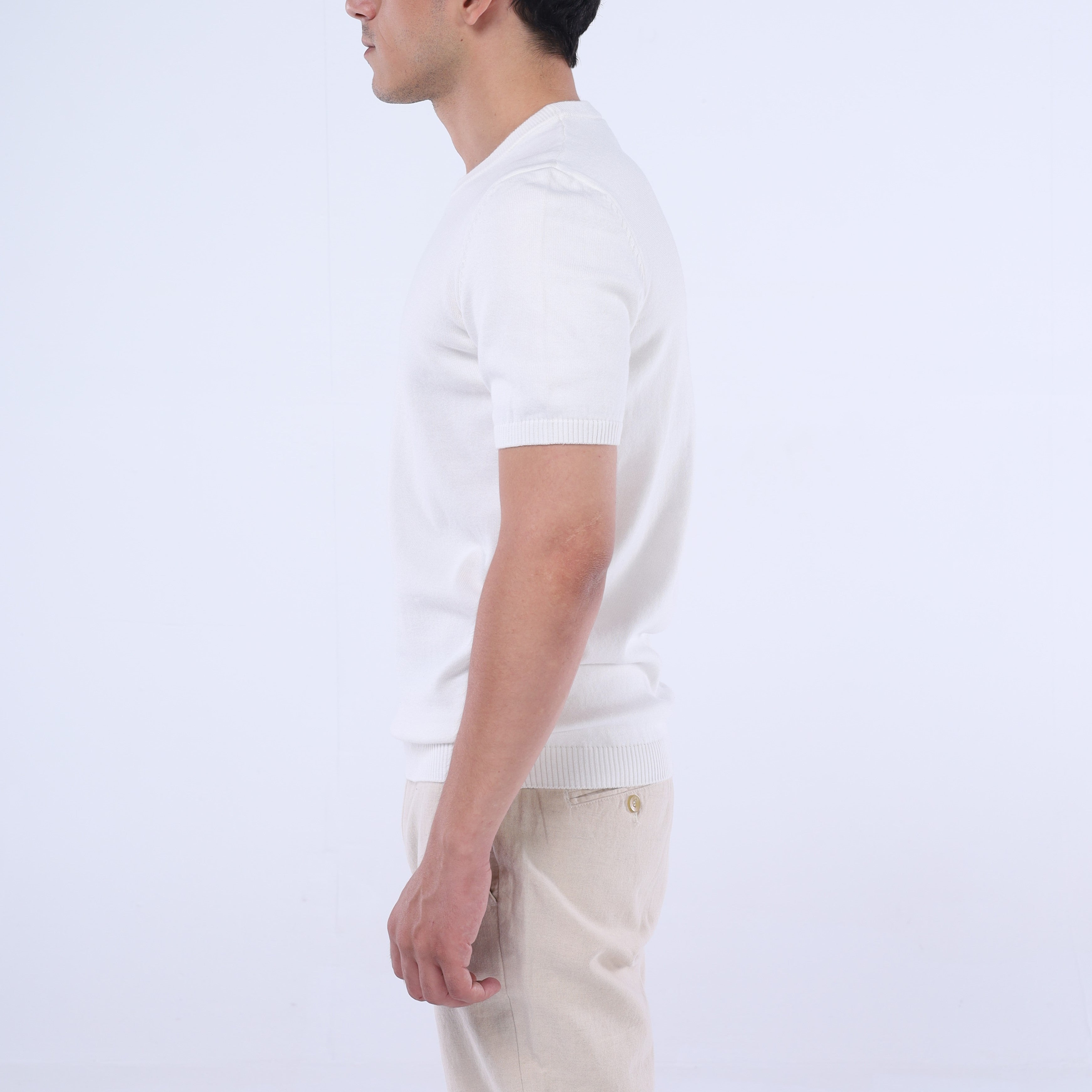 تي شيرت CloudKnit Crew من SOLID Essentials