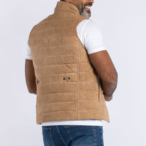 Goatskin Suede  Vest