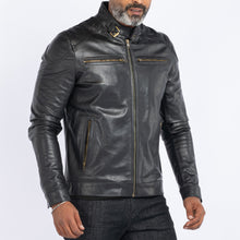 Load image into Gallery viewer, COW LEATHER ANTIQUE JACKET
