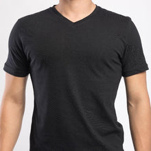 Load image into Gallery viewer, Cotton V-neck T-shirt
