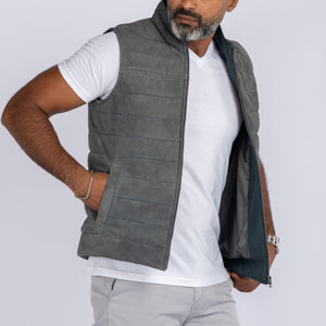 Goatskin Suede  Vest