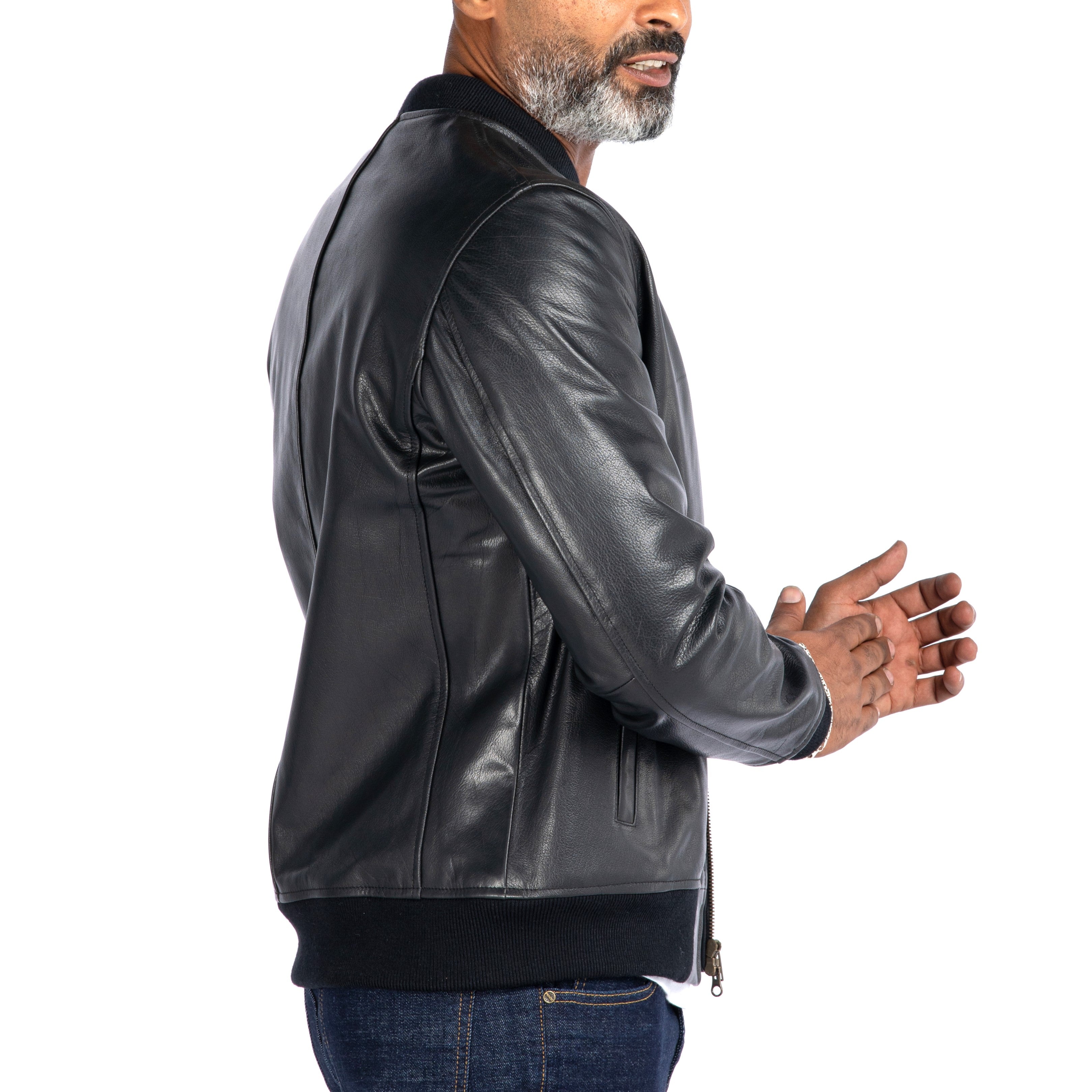 The Classic Cowhide Bomber Jacket