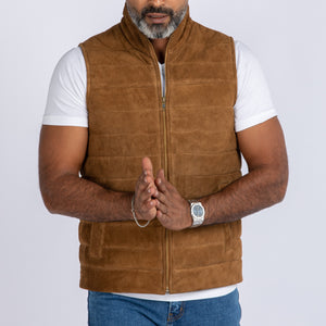 Goatskin Suede  Vest