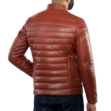 Load image into Gallery viewer, Lambskin Puffer Jacket SOLID essentials
