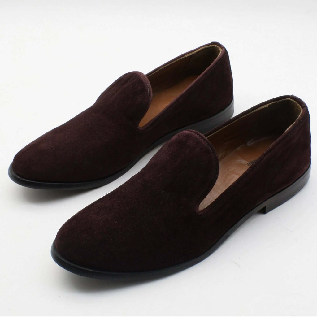 Luxe Suede-Velvet Loafers SOLID essentials