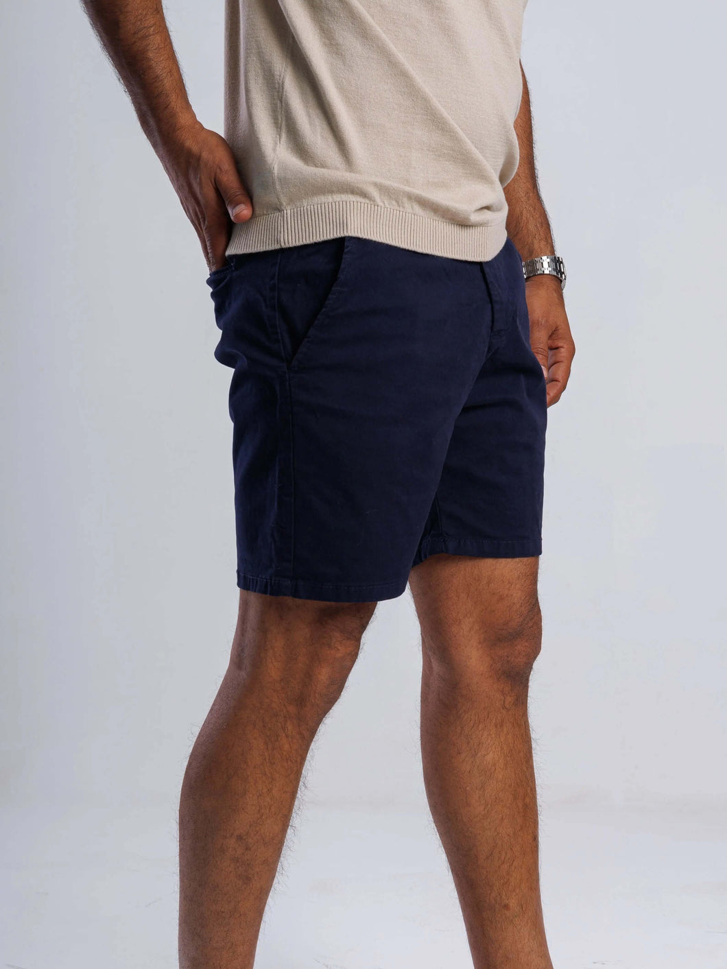 MetroFlex™ Slim Chino Shorts SOLID essentials
