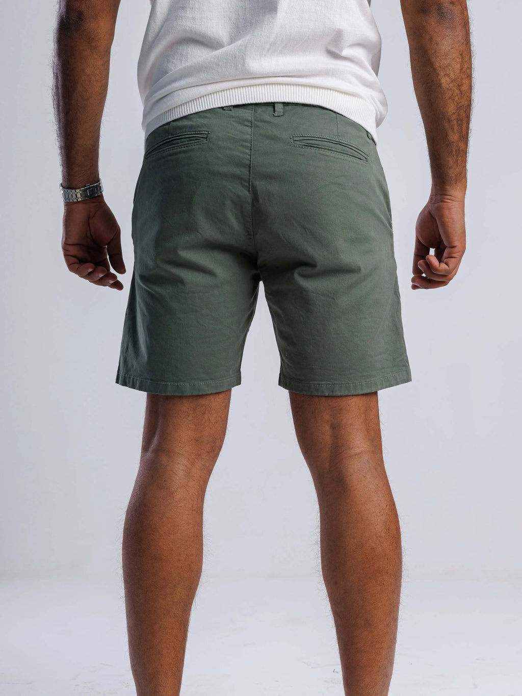 MetroFlex™ Slim Chino Shorts SOLID essentials