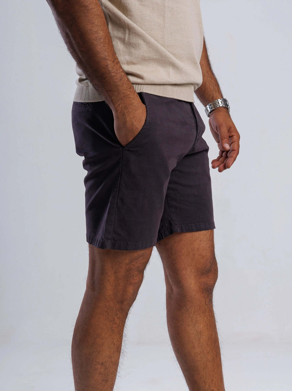 MetroFlex™ Slim Chino Shorts SOLID essentials