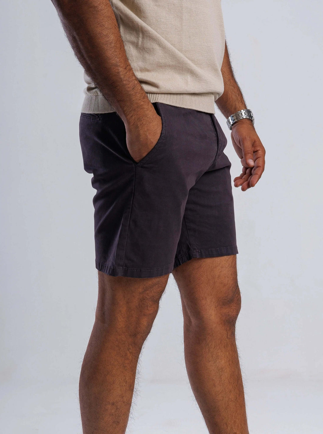 MetroFlex™ Slim Chino Shorts SOLID essentials