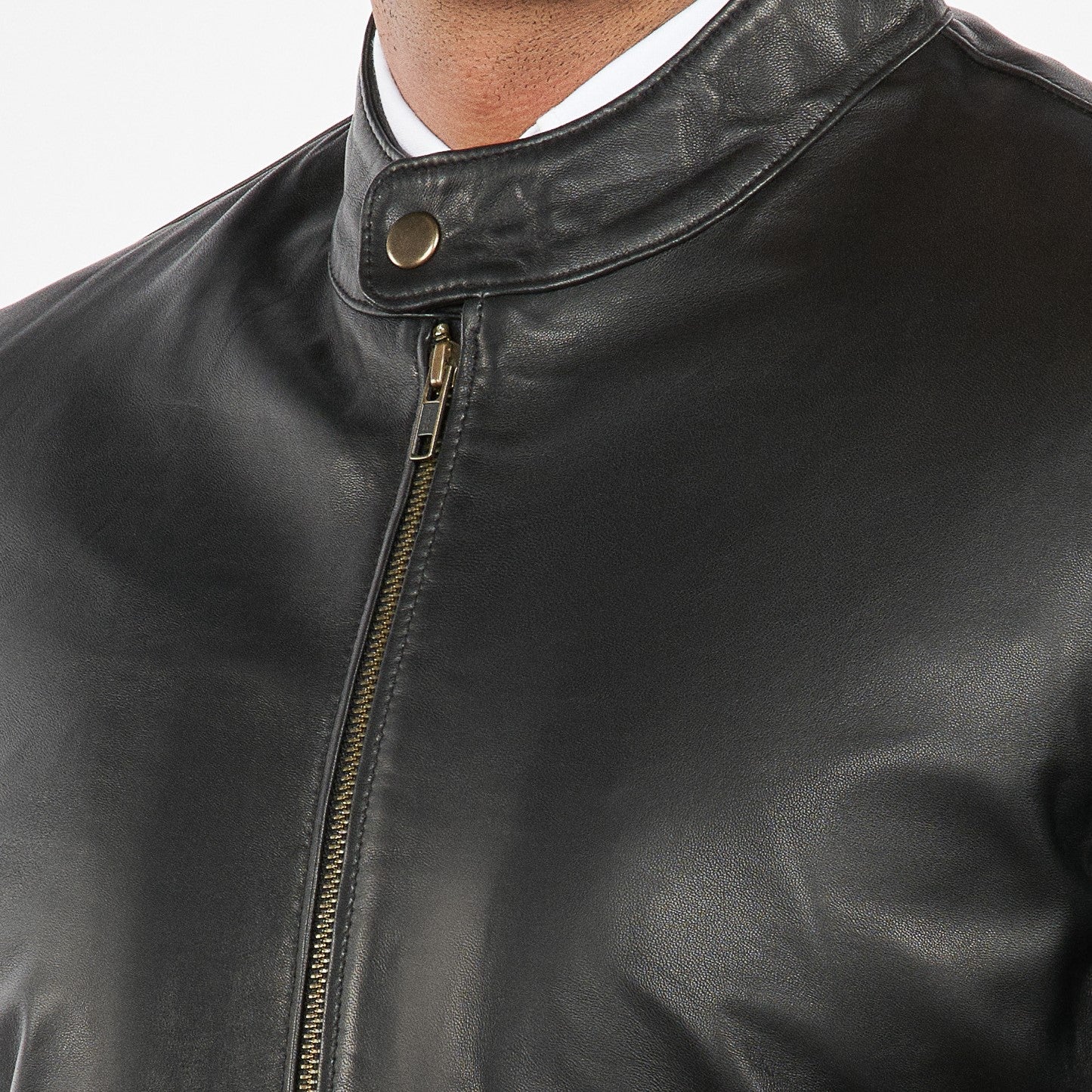 Minimalist Lambskin Jacket SOLID essentials