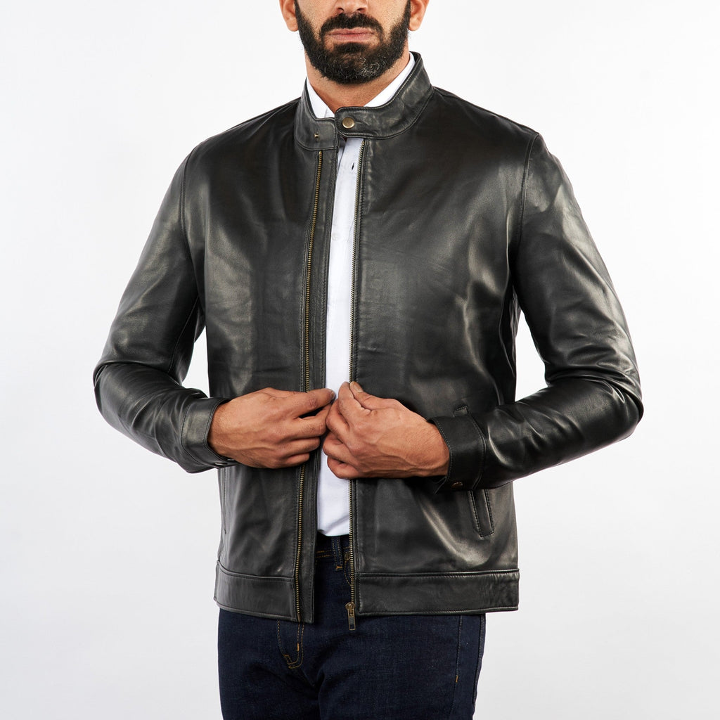Minimalist Lambskin Jacket SOLID essentials