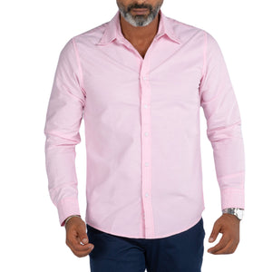 Oxford Button-Up Shirt (Slim Fit) SOLID essentials
