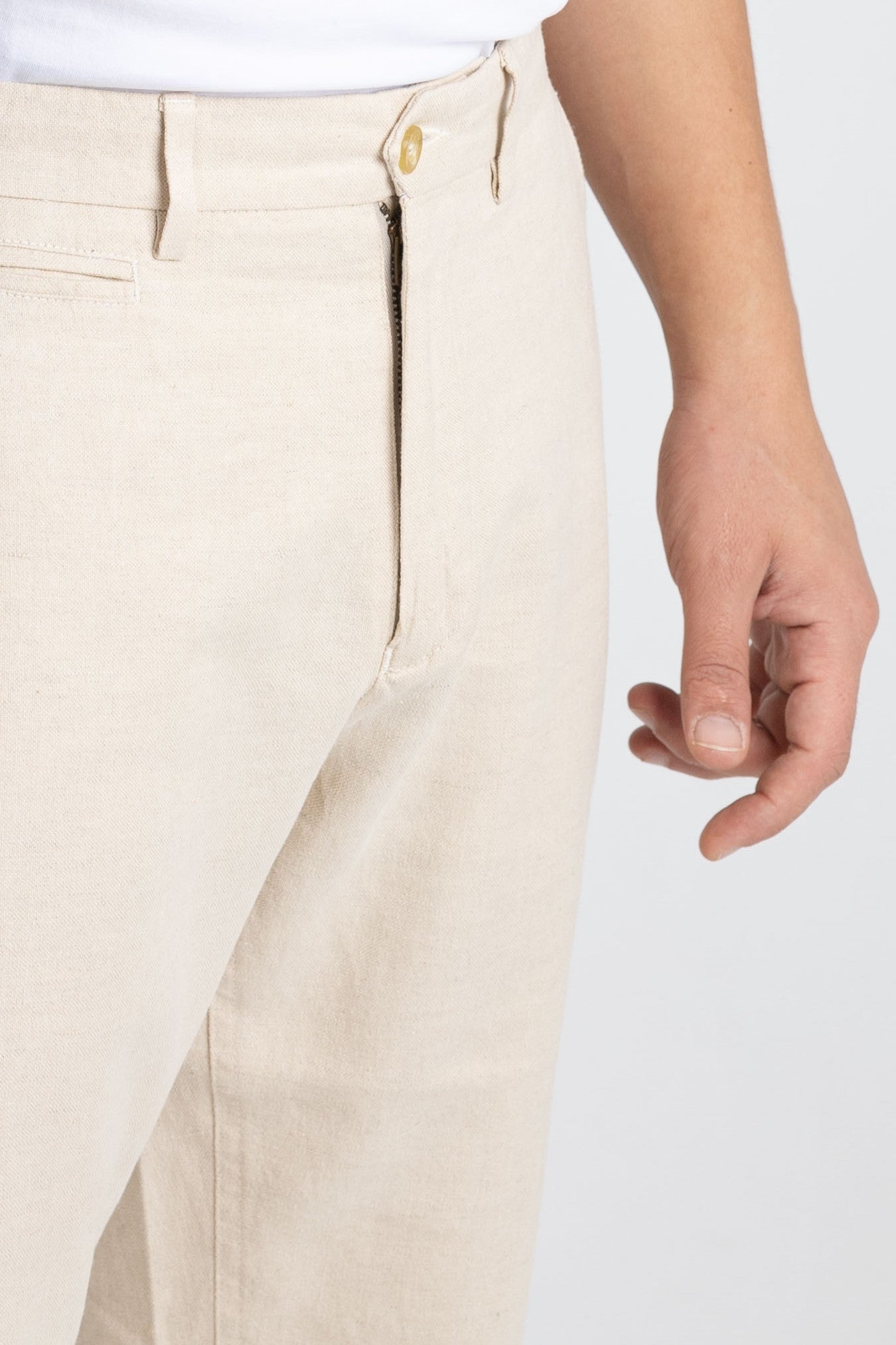Regular Fit Linen Trousers SOLID essentials