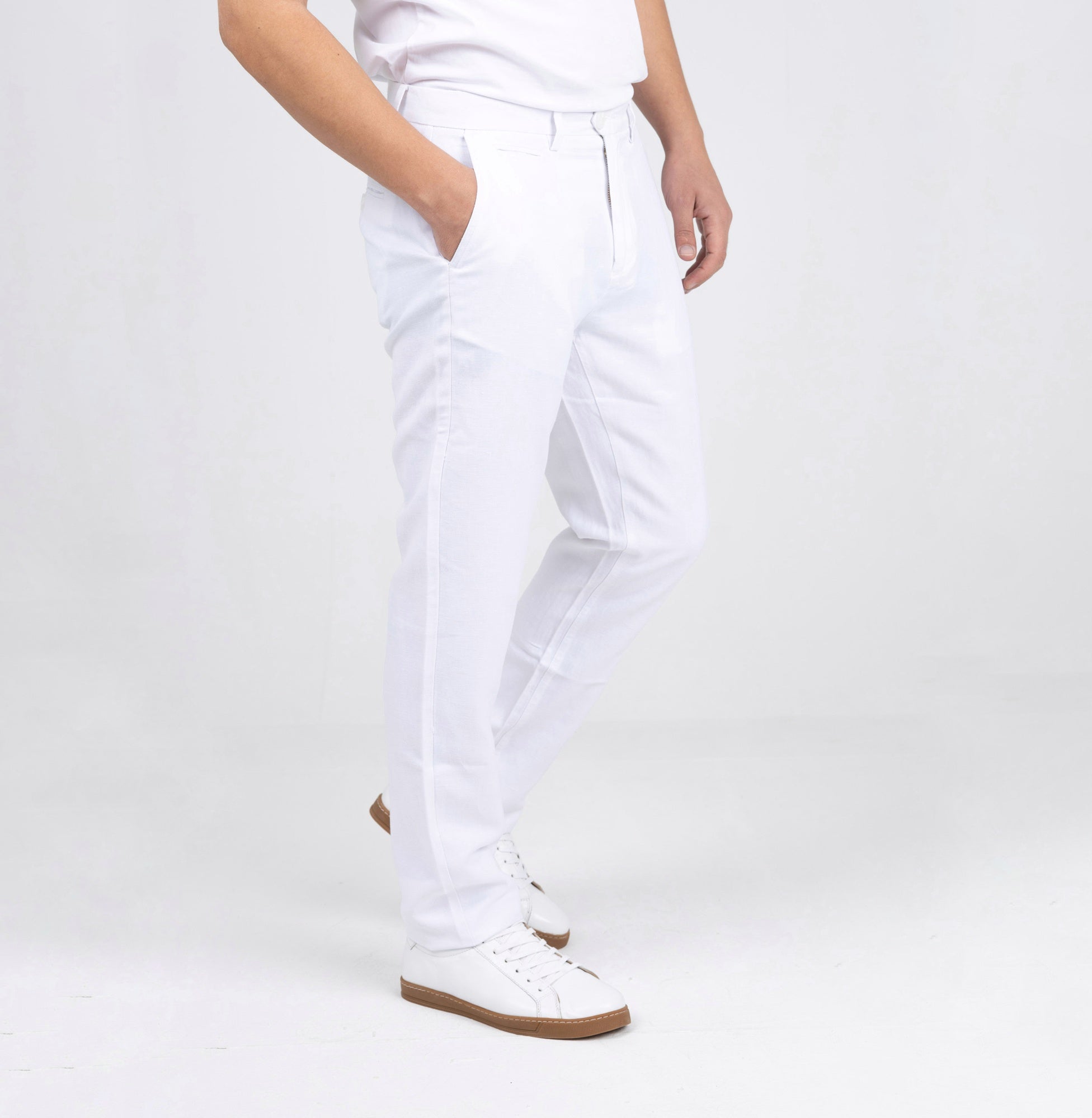 The Linen Pants - Tapered Fit