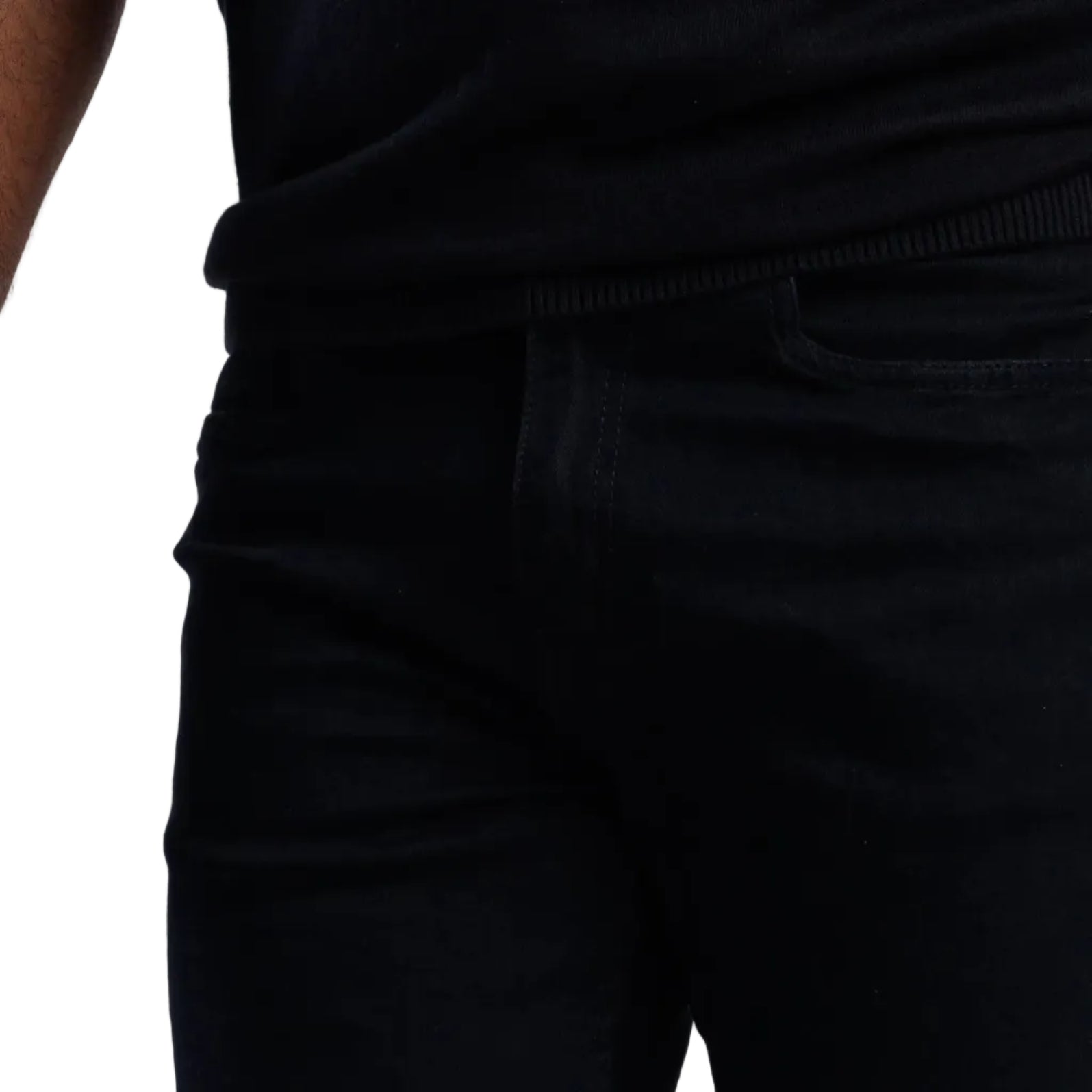 Slim Fit Flex Black Jeans SOLID essentials