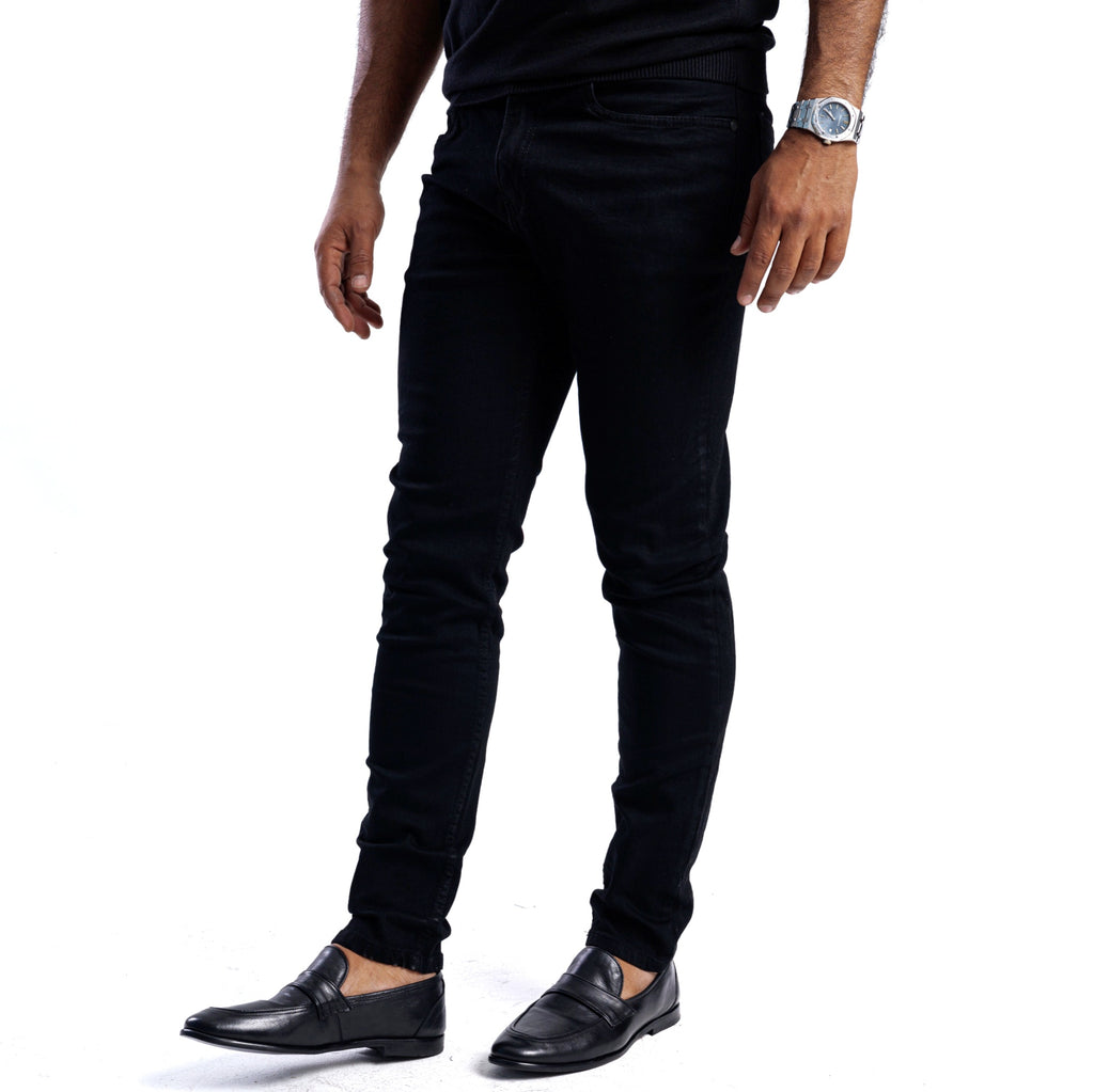 Black Flex Slim-Fit Jeans