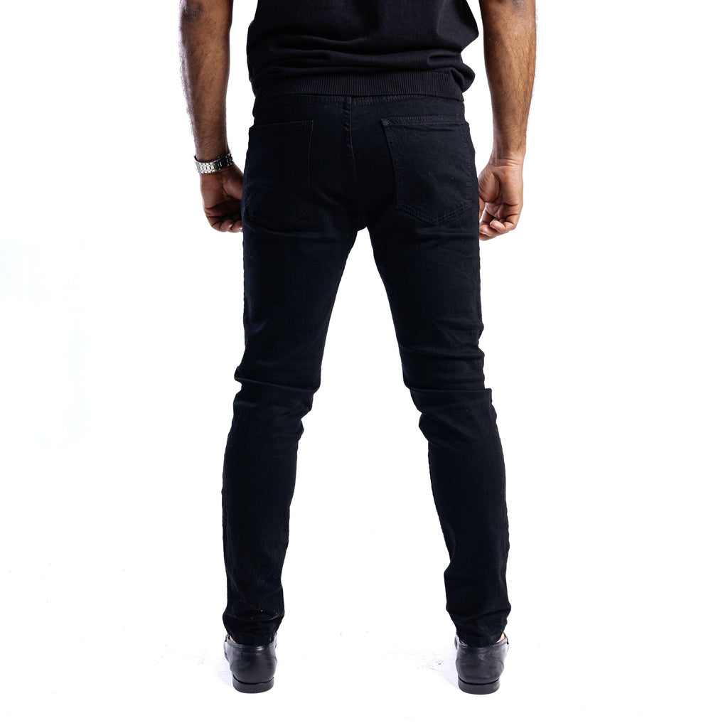 Black Flex Slim-Fit Jeans