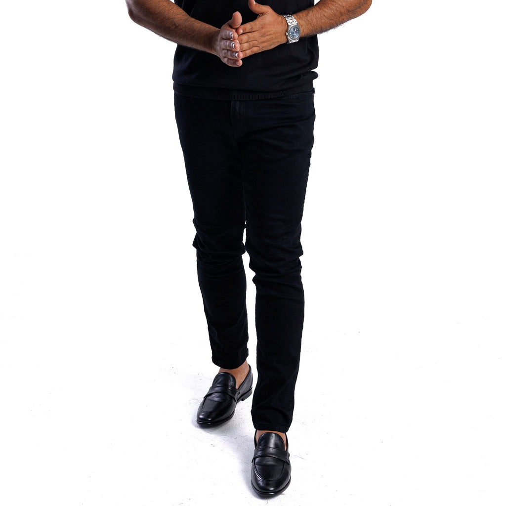 Black Flex Slim-Fit Jeans