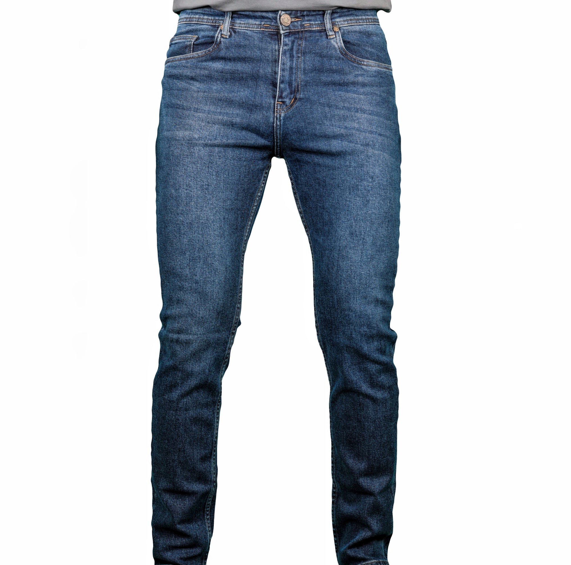 بنطال جينز سليم فليكس المغسول