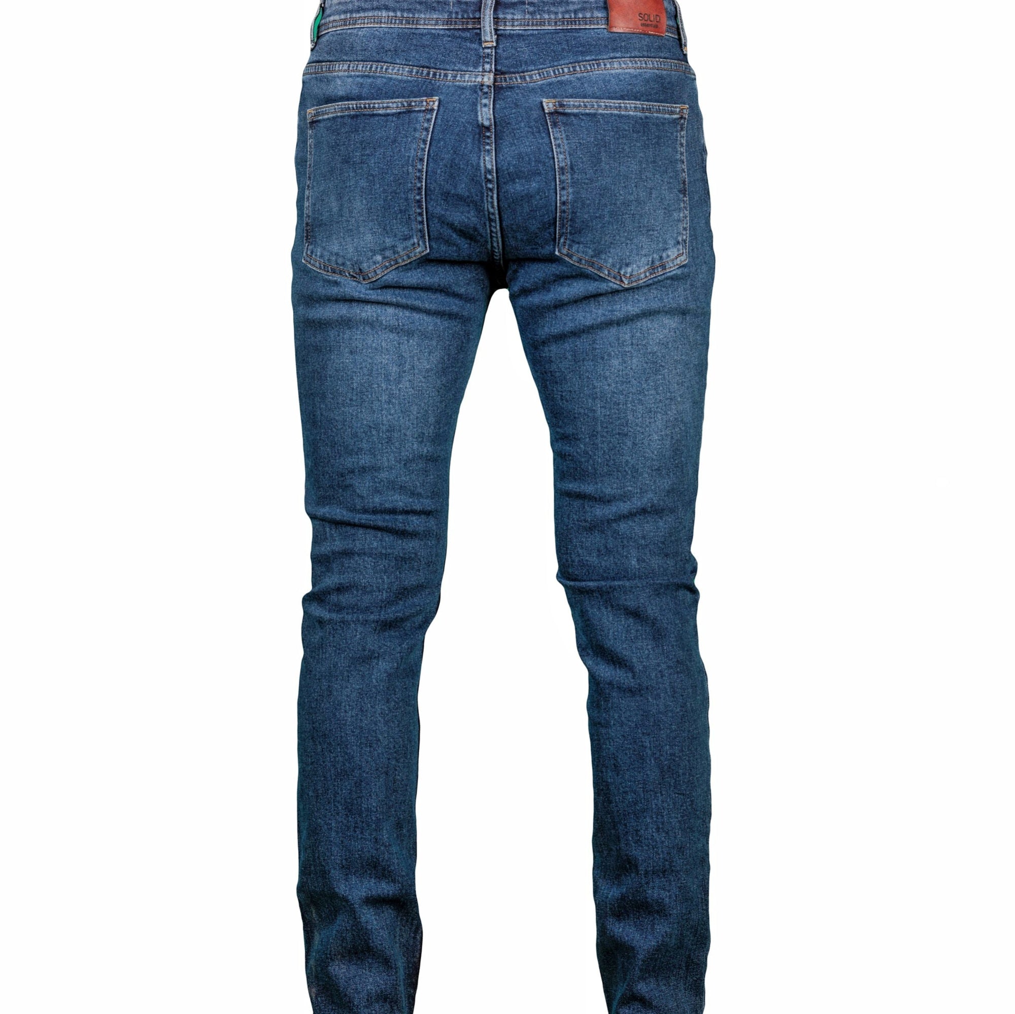 بنطال جينز سليم فليكس المغسول