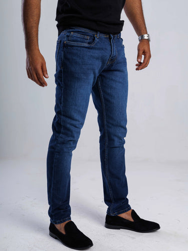 Slim-fit Flex Washed Jeans SOLID essentials