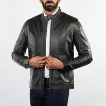 Load image into Gallery viewer, Lambskin Minimalist Jacket
