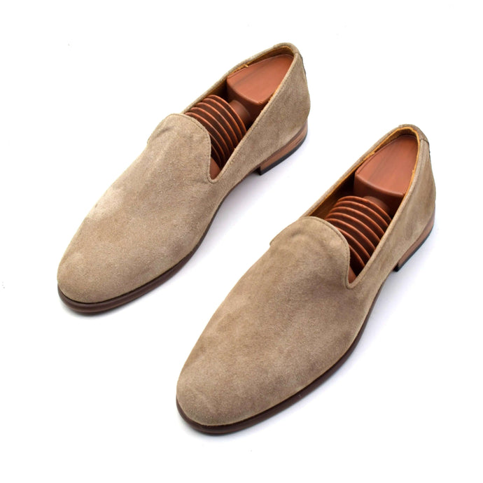 Vivid Sole Calf Suede Loafers SOLID essentials